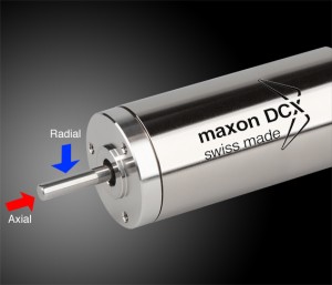 fuerza axial y radial en un motor electrico